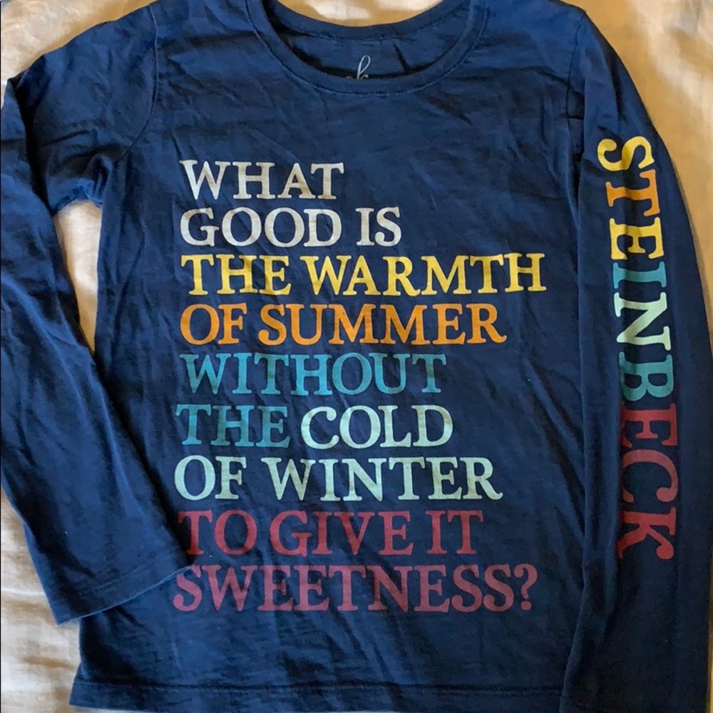 Peek long sleeve Steinbeck T size XL 10